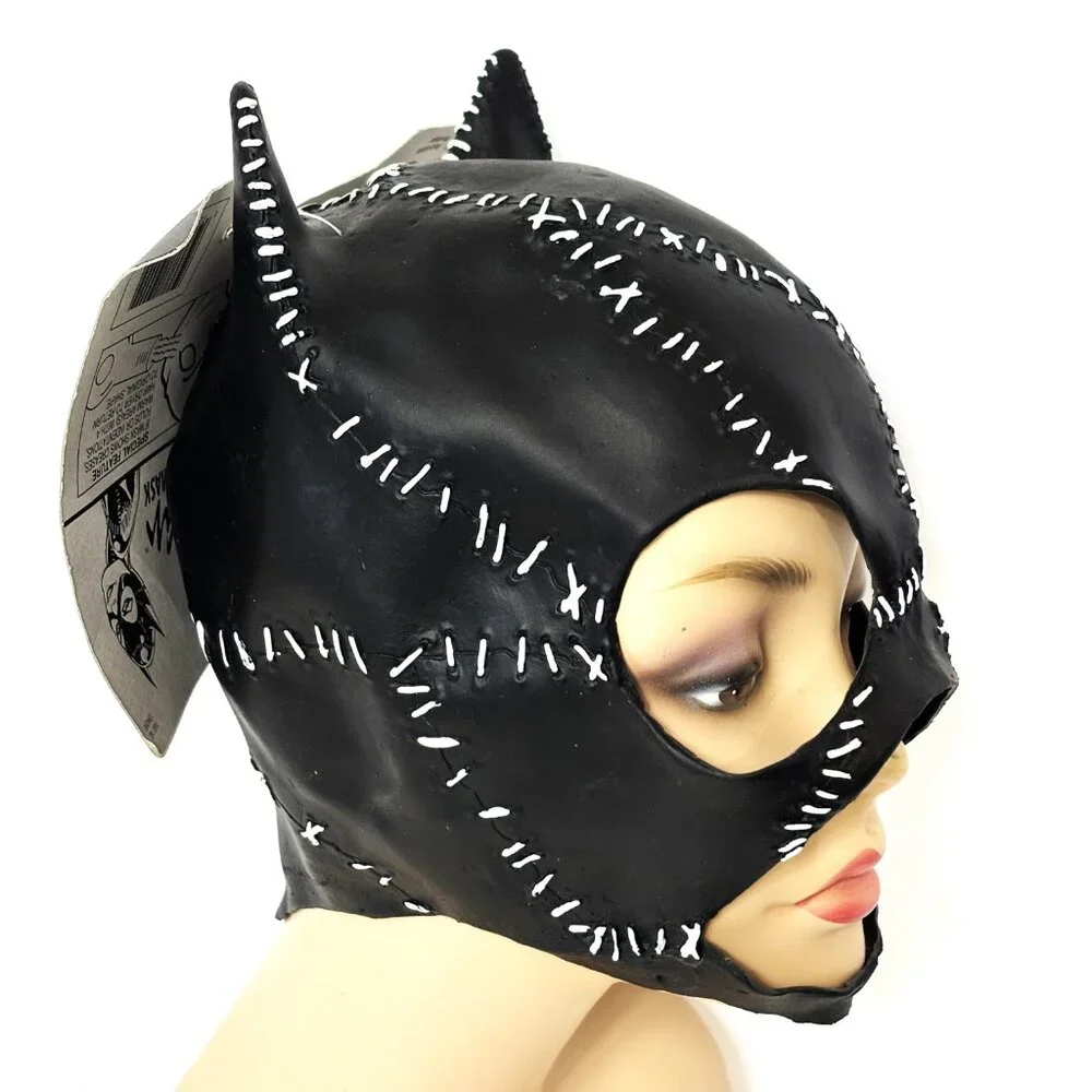 Vtg ’92 Batman Returns Catwoman Mask Michelle Pfeiffer NOS NWT